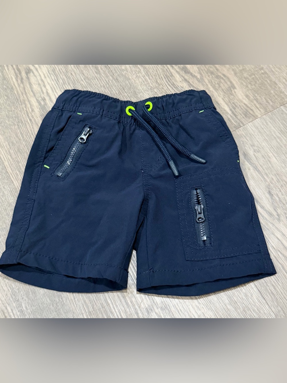 Toddler Boys Utility Quick Dry Pull-on Shorts Cat & Jack Blue Size 12 Months